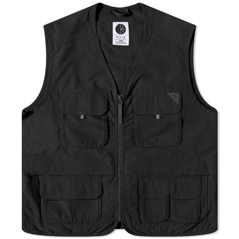 Polar Skate Co Utility Vest Black End Us