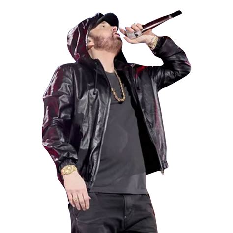 Gucci Leather Jacket Eminem