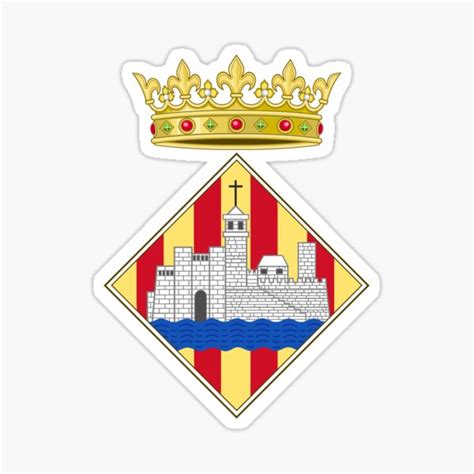 Ciutadella De Menorca Coat Of Arms Spain Sticker For Sale By Tonbbo