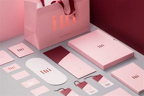 All Pink Brand Identity For Lui Store