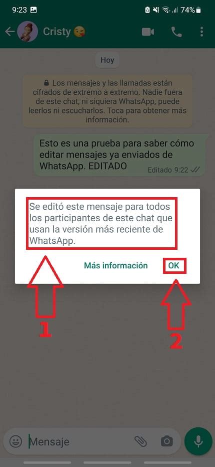 Como Editar Mensajes De WhatsApp Ya Enviados 2025