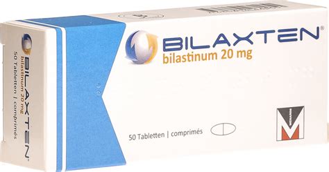 Bilaxten Tabletten 20mg 50 Stück in der Adler Apotheke