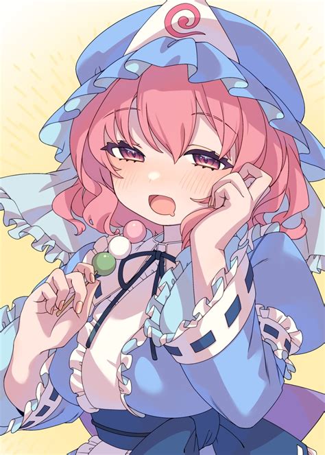 Yuyuko Saigyouji Touhou Project Touhou Тохо e sdss фэндомы