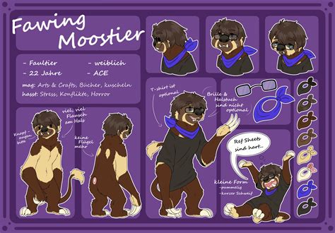 Artstation Fawing Moostier New Ref Sheet