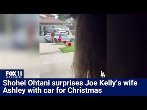 Shohei Ohtani Gifts Joe Kelly S Wife A Porsche Youtube