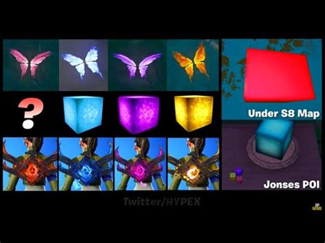 Fortnite Rift Butterflies And Portals Red Cube Coming Youtube