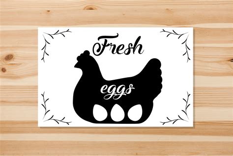 Fresh Eggs Svg Fresh Farm Print Svg Eggs Svg Fresh Svg Etsy