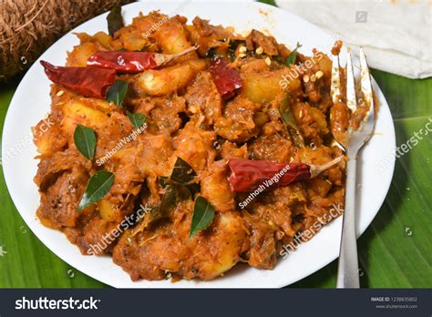 Popular Traditional South Indian Food Kappa Stock Photo 1238835802 ...