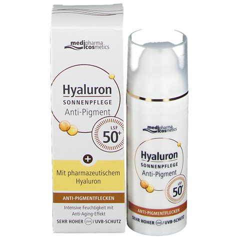 Medipharma Cosmetics Hyaluron Sonnenpflege Anti Pigment LSF 50 Shop