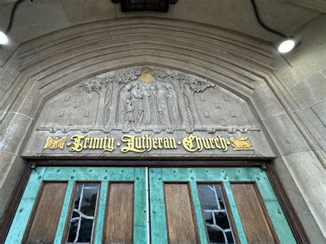 Detroit Michigan Usa March 14 2024 Historic Trinity Lutheran