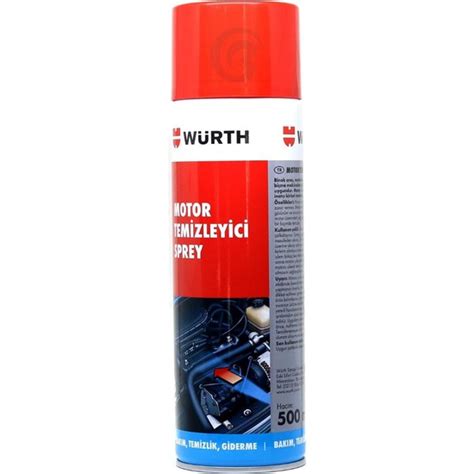 Würth Hızlı Motor Temizleme Spreyi 500ML Fiyatı