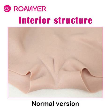 Roanyer Silicone Buttocks Hip Enhancer Panty Fake Ass Vagina Butt