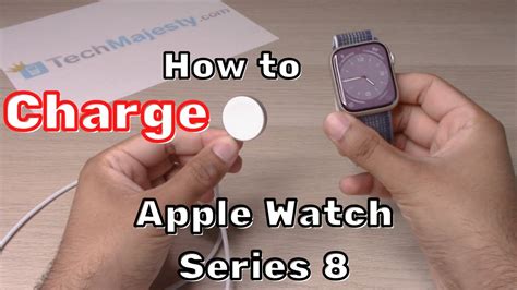 How To Charge Apple Watch Series 8 Youtube