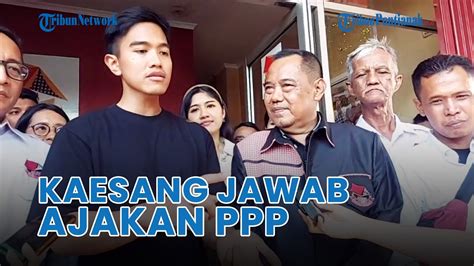 Respons Kaesang Pangarep Soal Ppp Ajak Psi Dukung Ganjar Pranowo