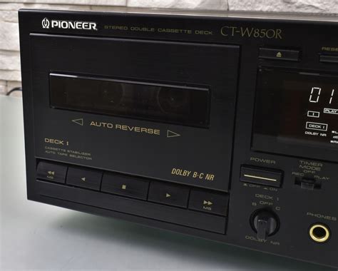 Pioneer Ct W850r Wysokiej Klasy Magnetofon Kasetowy 14599270912 Oficjalne Archiwum Allegro