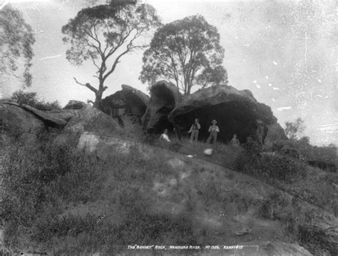 The Bonnet Rock Waranora River Format Glass Plate Negati Flickr