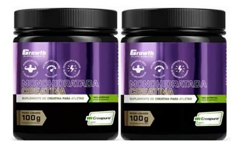 Kit Creatina Creapure G Growth Supplements Original Parcelamento