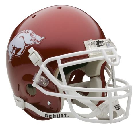 Arkansas Razorbacks Full Size Authentic Helmet by Schutt | Sports ...