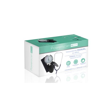 Powerscan Tensiom Tre Manuel Au Bras Bk Stethoscope