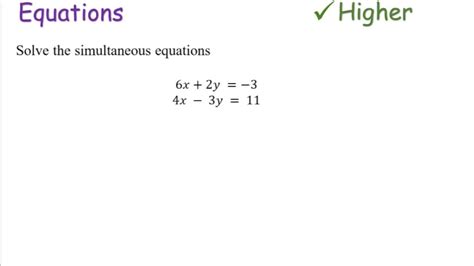 What Is Simultaneous Linear Equations