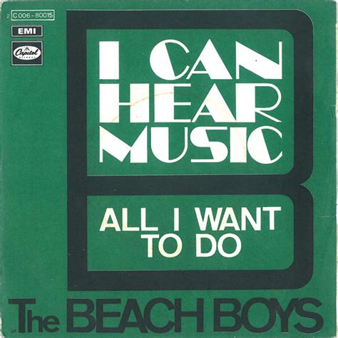 The Beach Boys I Can Hear Music 1969 Vinyl Discogs