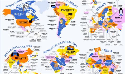 Mapping The Most Used Words On Every Country And State S Wikipedia Page