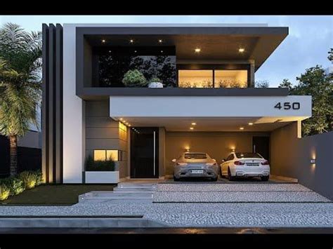 Fachadas De Sobrados Modernos Modern Exterior House Designs Bungalow