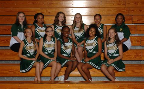 Buckingham County High School Junior Varsity Cheerleading Team