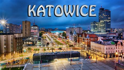 Centrum Katowic Rynek w Katowicach Spodek Śląsk Polska YouTube