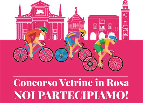 Vetrine in rosa per la tappa del Giro d Italia Premiazione lunedì 22