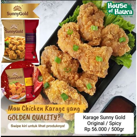 Jual Sunnygold Nugget Spicywing Tulip Wings Karage Sunny Gold Shopee