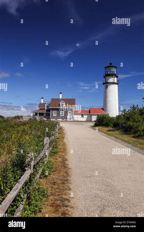 TRURO-SEPTEMBER 14: Truro lighthouse architecture in Cape Cod ...