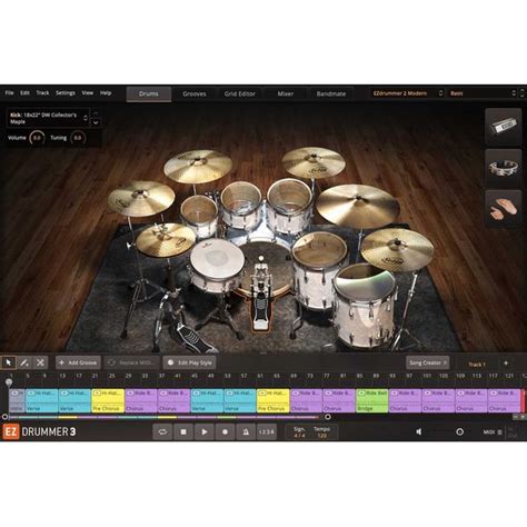 Toontrack EZX EZdrummer 2 Core Library Thomann France