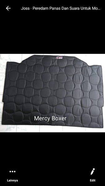 Jual Mercedes Benz Peredam Panas Dan Suara Kap Mesin Mercy Boxer W