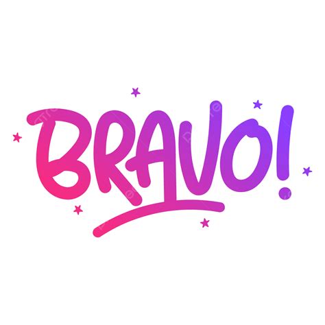 Gradient Bravo Vector Gradient Bravo Text Png And Vector With