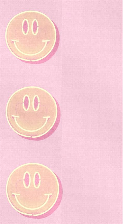 Top Pink Preppy Wallpaper Smiley Face Latest In Cdgdbentre