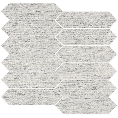 1 3 4 X 6 1 2 Picket Mosaic Upstone Duke Bianco Pera Tile