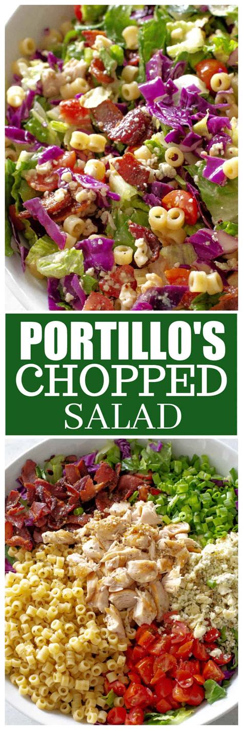 Copycat Portillos Chopped Salad Recipe The Girl Who Ate Everything