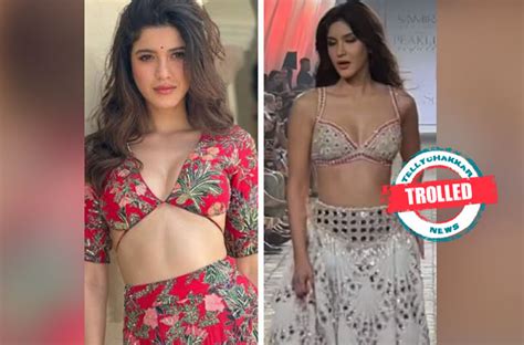 Trolled Is This Ramp Walk Or Road Walk Netizens Trolls Actress