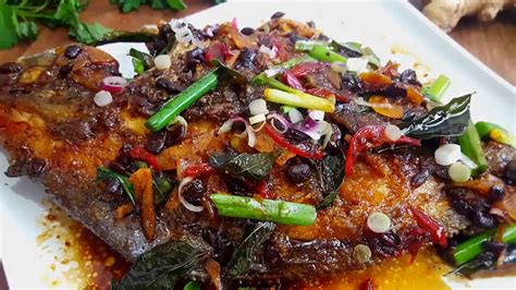 Ikan Goreng Masak Taucu Fried Fish In Fermented Bean Sauce YouTube