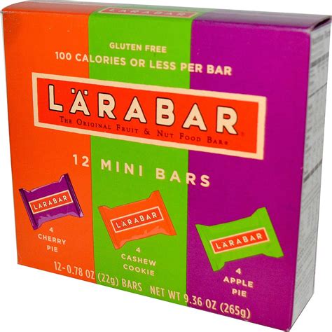 Lara Bar Made With All Natural Ingredients Including Nuts And Dried