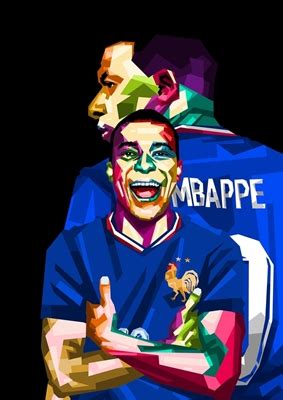 Kylian Mbappe Posters Prints By Fadil Ramadhan Printler