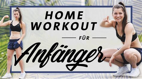 Anfänger HIIT Workout Fatburner Fitness für Zuhause Mit Warm Up und