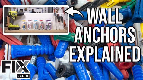 How To Use Wall Anchors Different Types Of Wall Anchors Explained