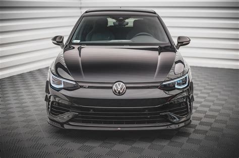 Front Splitter V 5 Volkswagen Golf R Mk8 Our Offer Volkswagen