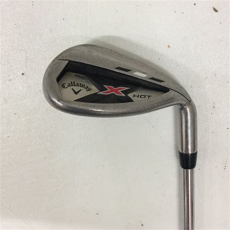 Used Callaway X Hot Lob Wedge Regular Flex Steel Shaft Wedges SidelineSwap
