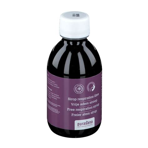 Purasana Puragem Sirop Respiration Libre Bio 200 Ml Redcare Pharmacie