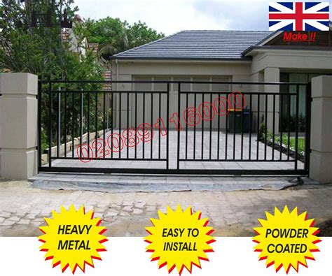 DRIVEWAY GATES / METAL GATES / COMPOSITE WOOD GATE/ WROUGHT IRON GATE ...