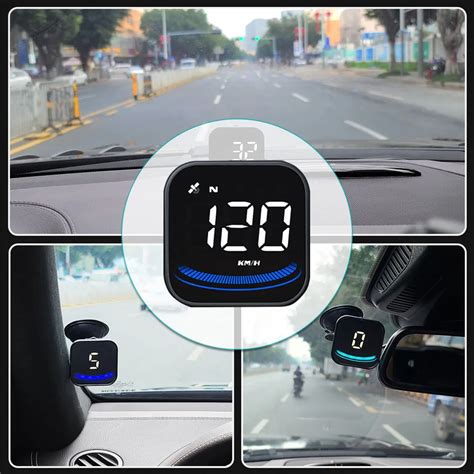 Medidores Digitales G Head Up Para Coche Veloc Metro Gps Alarma