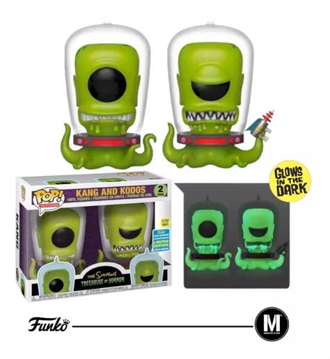 Funko Pop Kang Kodos Simpsons Aliens Exclusivo Sdcc 2 Pack Mebuscar México